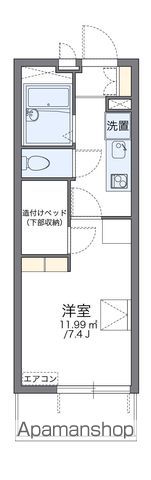 レオパレスアスターの間取り写真