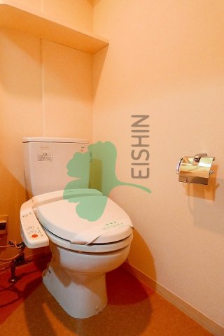 トイレ　清潔感のあるトイレです。