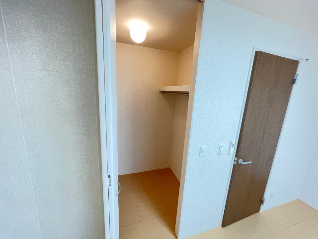 収納　大きなクローゼット