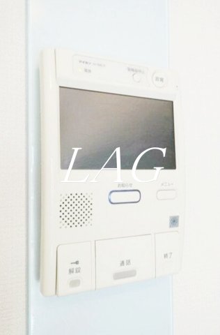 セキュリティ　モニター付きインターホンです。