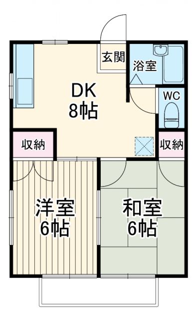 シャレローズの間取り写真