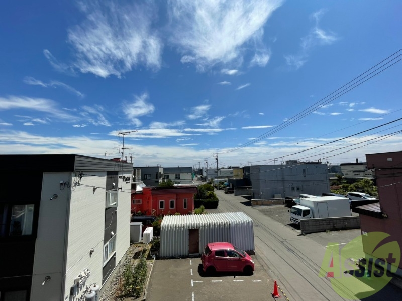 眺望　眺望はこちら。遠くの建物まで見渡せますね～。