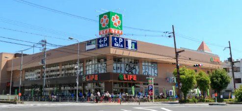 スーパー　ライフ西淡路店（スーパー）まで950m