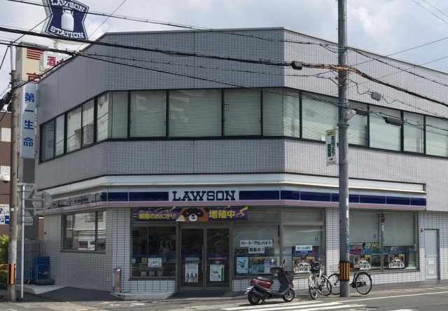 コンビニ　ローソン　大津栄町店（コンビニ）まで138m