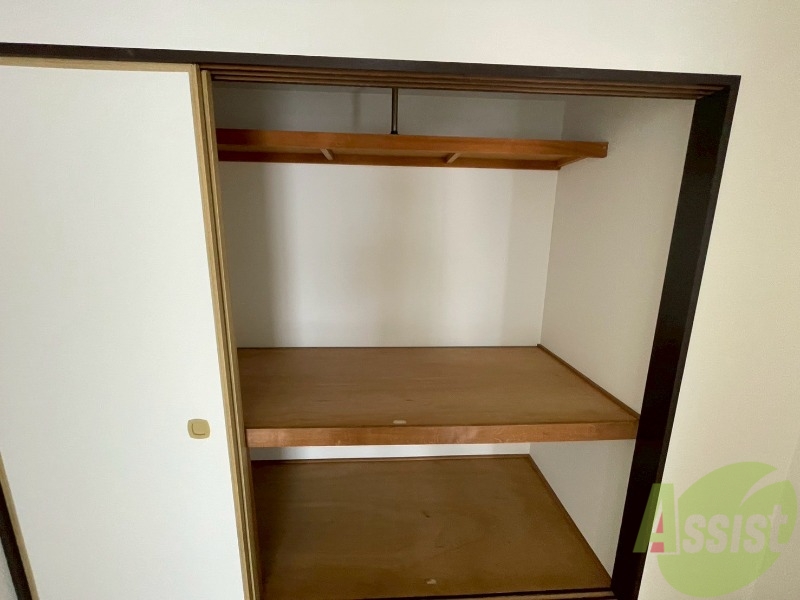 収納　押入です。和室はやっぱり落ち着きがありますね。