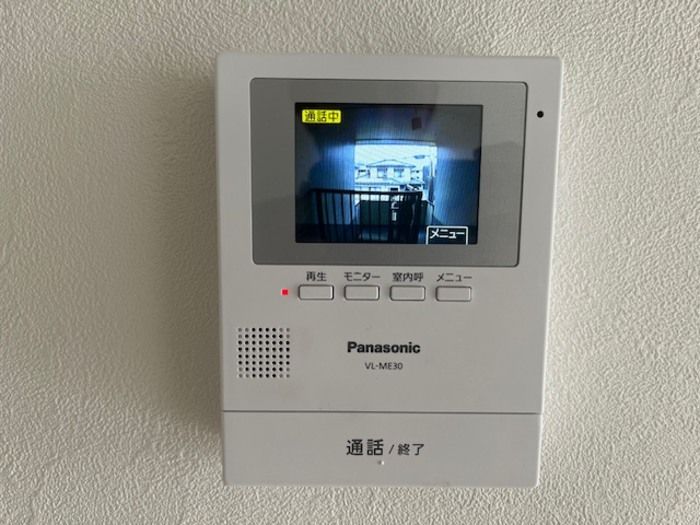 セキュリティ　TVモニター付きで安心です☆