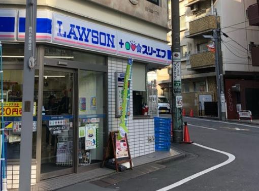 コンビニ　ローソン・スリーエフ 高円寺店（コンビニ）まで107m