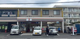 コンビニ　セブンイレブン 谷口店（コンビニ）まで517m