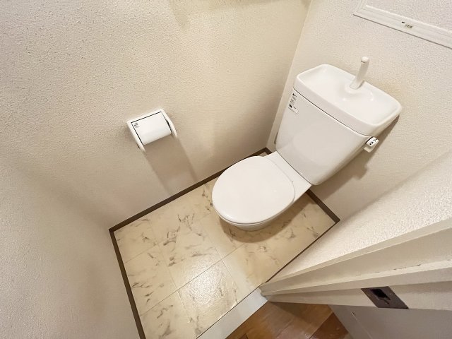 トイレ　ゆったりとした空間のトイレです
