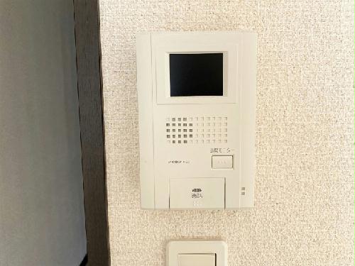 セキュリティ　モニター付きインターホン