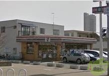 コンビニ　セブンイレブン神戸須磨行幸町店（コンビニ）まで306m