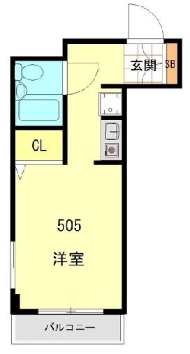 ヴァンハウス吉野町の間取り写真