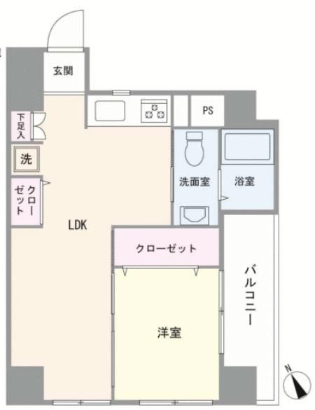光建ハイムブリリアンス上池袋の間取り写真