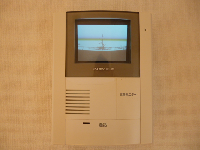 セキュリティ　急な訪問者開錠前にモニター確認出来る　ＴＶドアホン