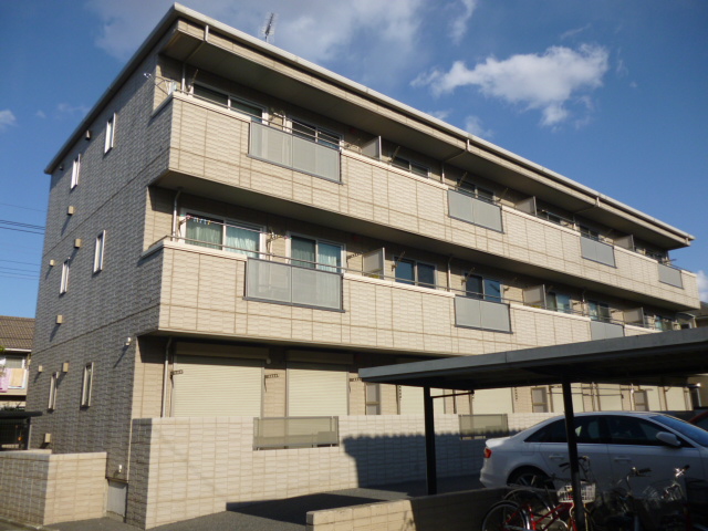 建物外観　積水ハウス施工　南向、1ＬＤＫ