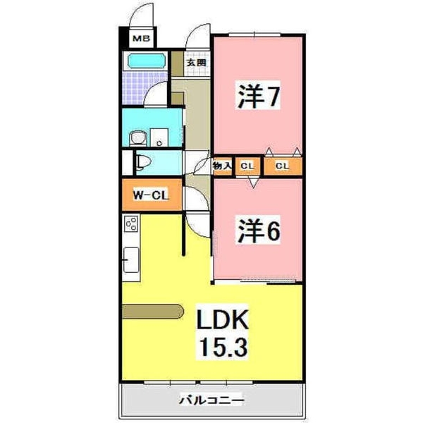 ＪＲ山陽本線 明石駅 バス乗車時間：15分 最寄りバス停で下車 徒歩5分 5階建 築16年の間取り写真
