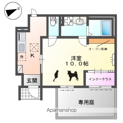 仮)名古屋市西区南堀越2丁目アパートの間取り写真