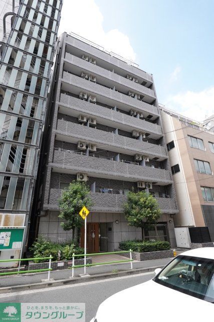 スカイコート三田慶大前の外観写真