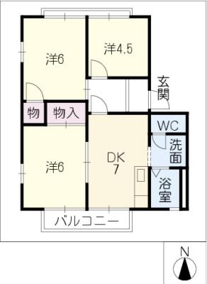 コーポMASA IIの間取り写真