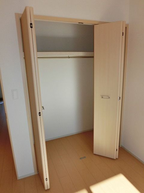 収納　クローゼット付きのお部屋です。