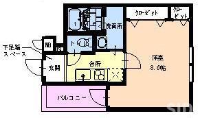 フジパレス千林大宮の間取り写真