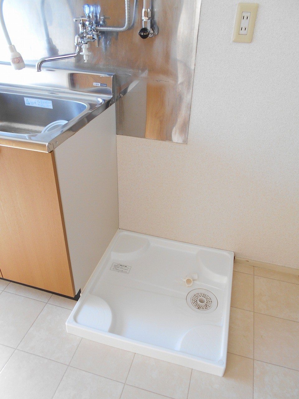 その他設備　洗濯機置き場