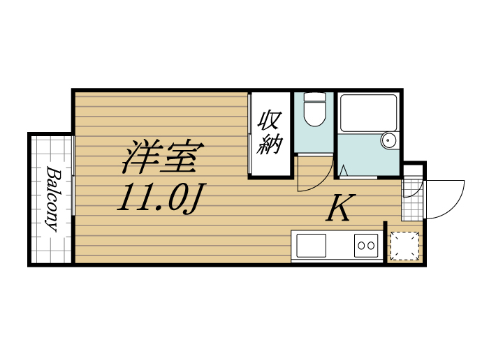 ＪＲ成田線 成田駅 バス乗車時間：25分 最寄りバス停で下車 徒歩18分 3階建 築35年の間取り写真
