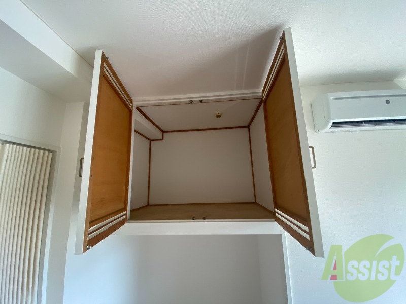 収納　収納もバッチリあるのでお部屋が片付きますよ！