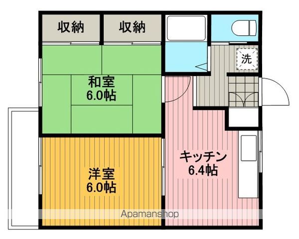 エステートピア及川の間取り写真