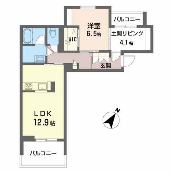 GREEN HILLS 森下町の間取り写真