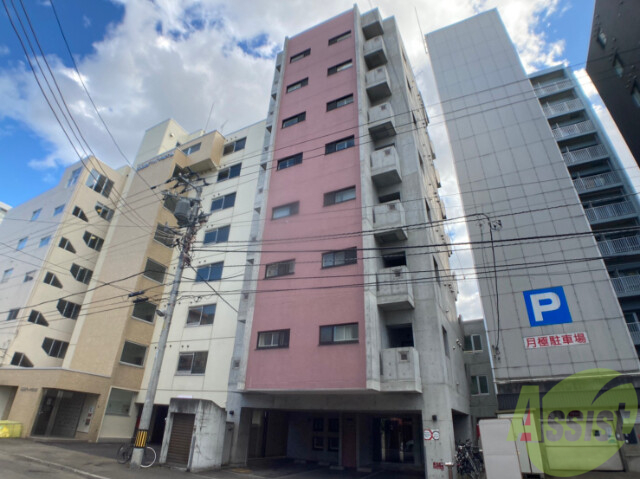 建物外観　札幌市中央区南１条西「クレエル大通」