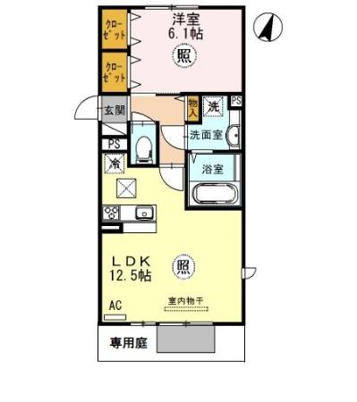 神戸6番館の間取り写真