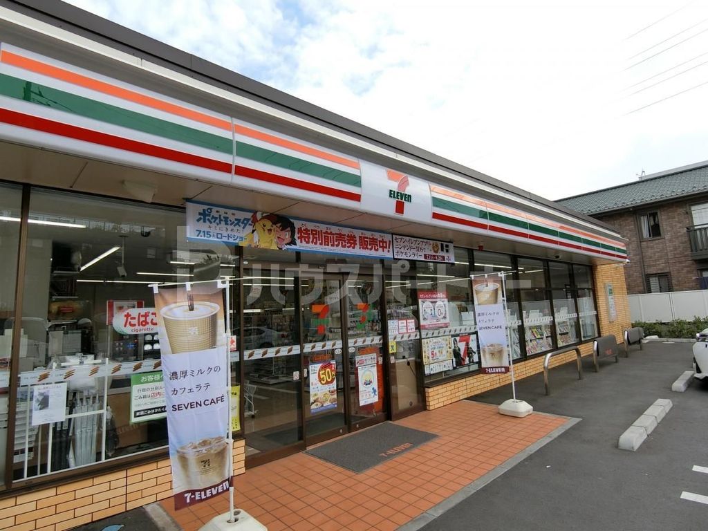 コンビニ　セブンイレブン越谷蒲生茜町店（コンビニ）まで170m