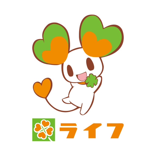 スーパー　ライフ（スーパー）まで447m