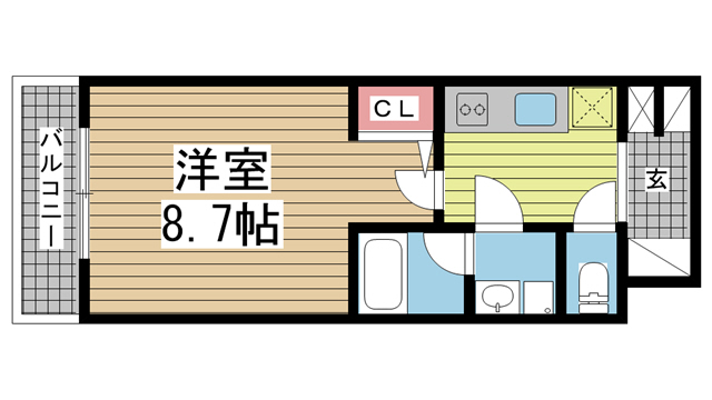 ベレッツァの間取り写真
