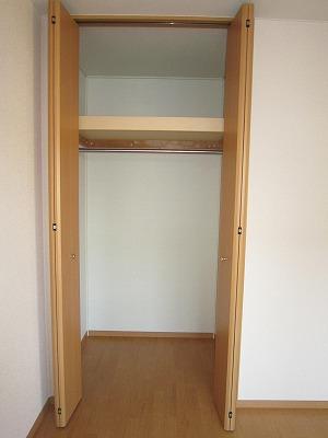 収納　たっぷりとした収納スペースです