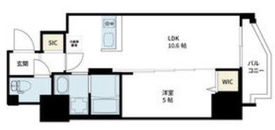 地下鉄千日前線 野田阪神駅 徒歩5分 15階建 築3年の間取り写真