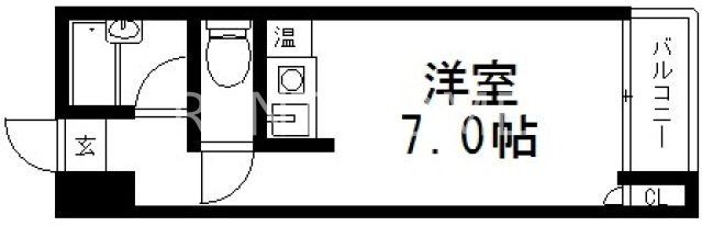 近鉄大阪線 長瀬駅 徒歩2分 5階建 築29年の間取り写真