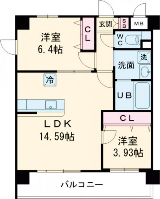 La Casa dolceの間取り写真