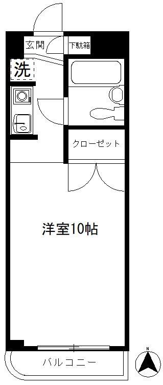 ハイム西早稲田の間取り写真
