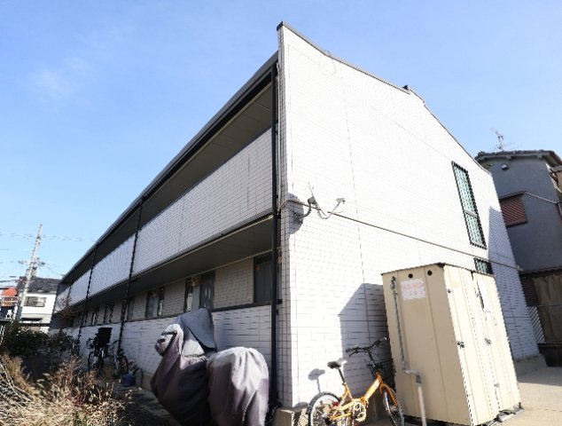 建物外観　☆彡単身様ぜひおすすめ♪家具家電つき♪仲介手数料無料♪