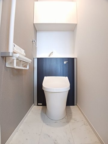 トイレ　ゆったりとした空間のトイレです