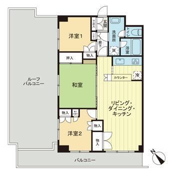 ライオンズマンション西葛西第2の間取り写真