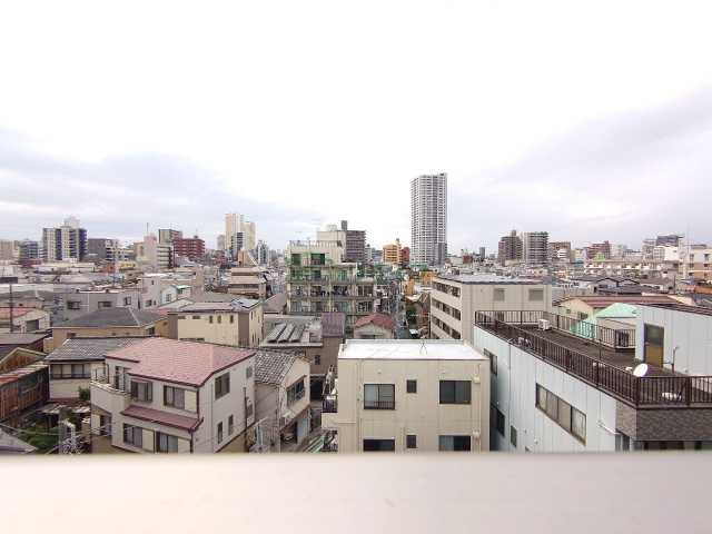 眺望　607号室からの眺めです
