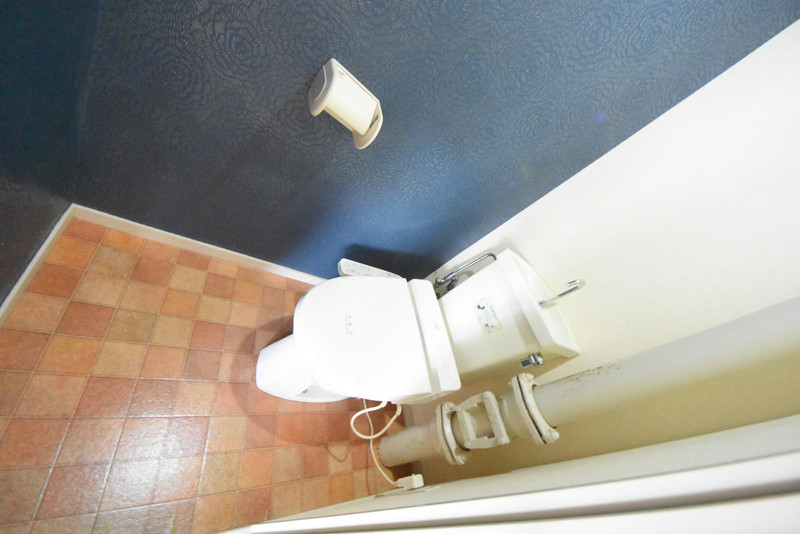 大阪モノレール本線 少路駅 徒歩20分 5階建 築43年のトイレ写真