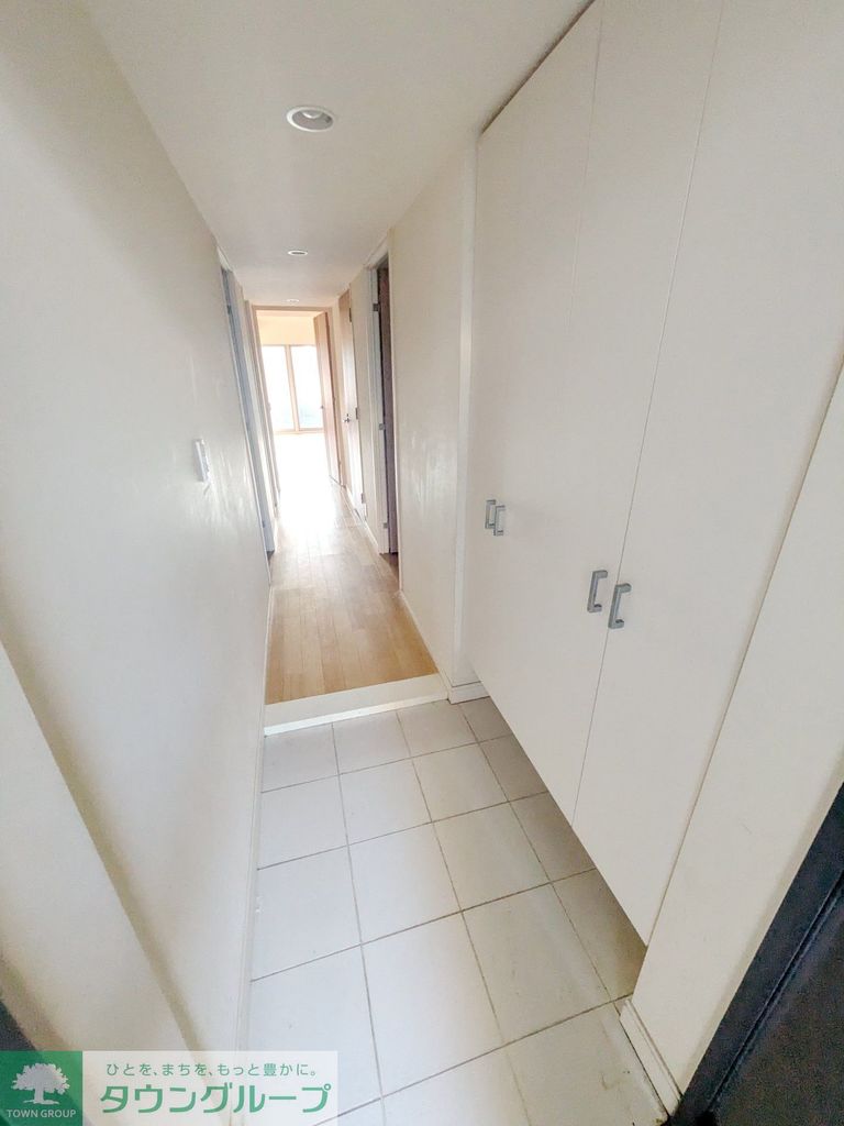 上矢部町マンションの玄関写真