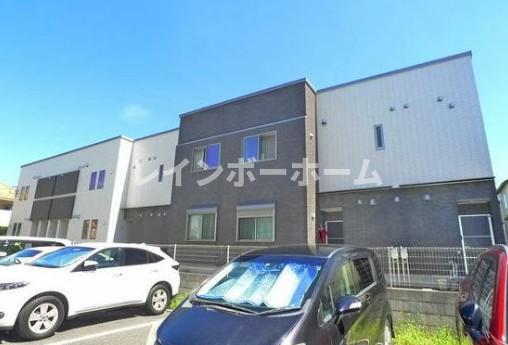 駐車場　駐車場に車を止められます