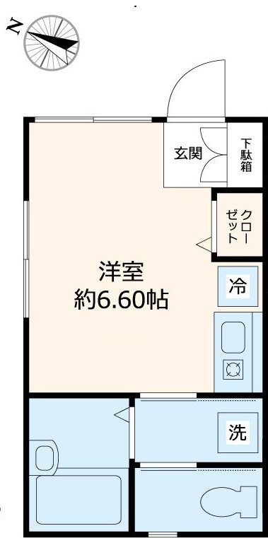 セントラル千駄木の間取り写真