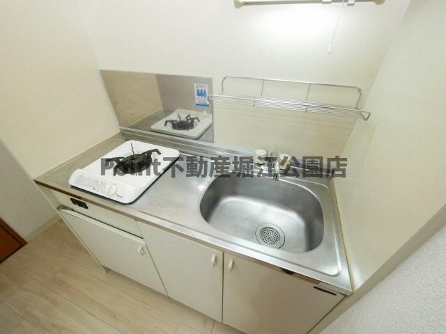 ＪＲ大阪環状線 福島駅 徒歩5分 4階建 築26年のキッチン写真