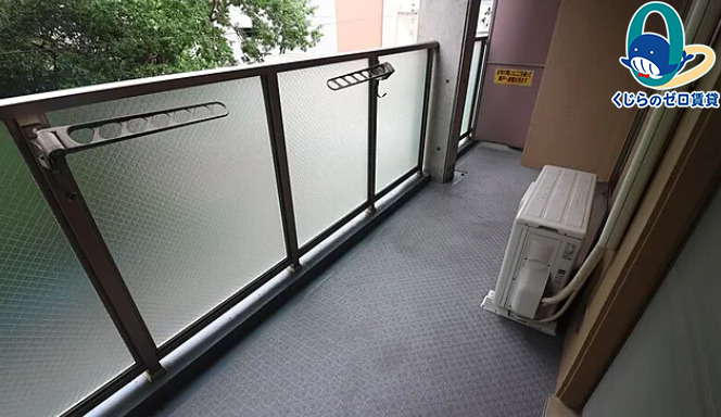 バルコニー　名古屋で一番初期費用の安い賃貸専門の不動産会社です(^^)